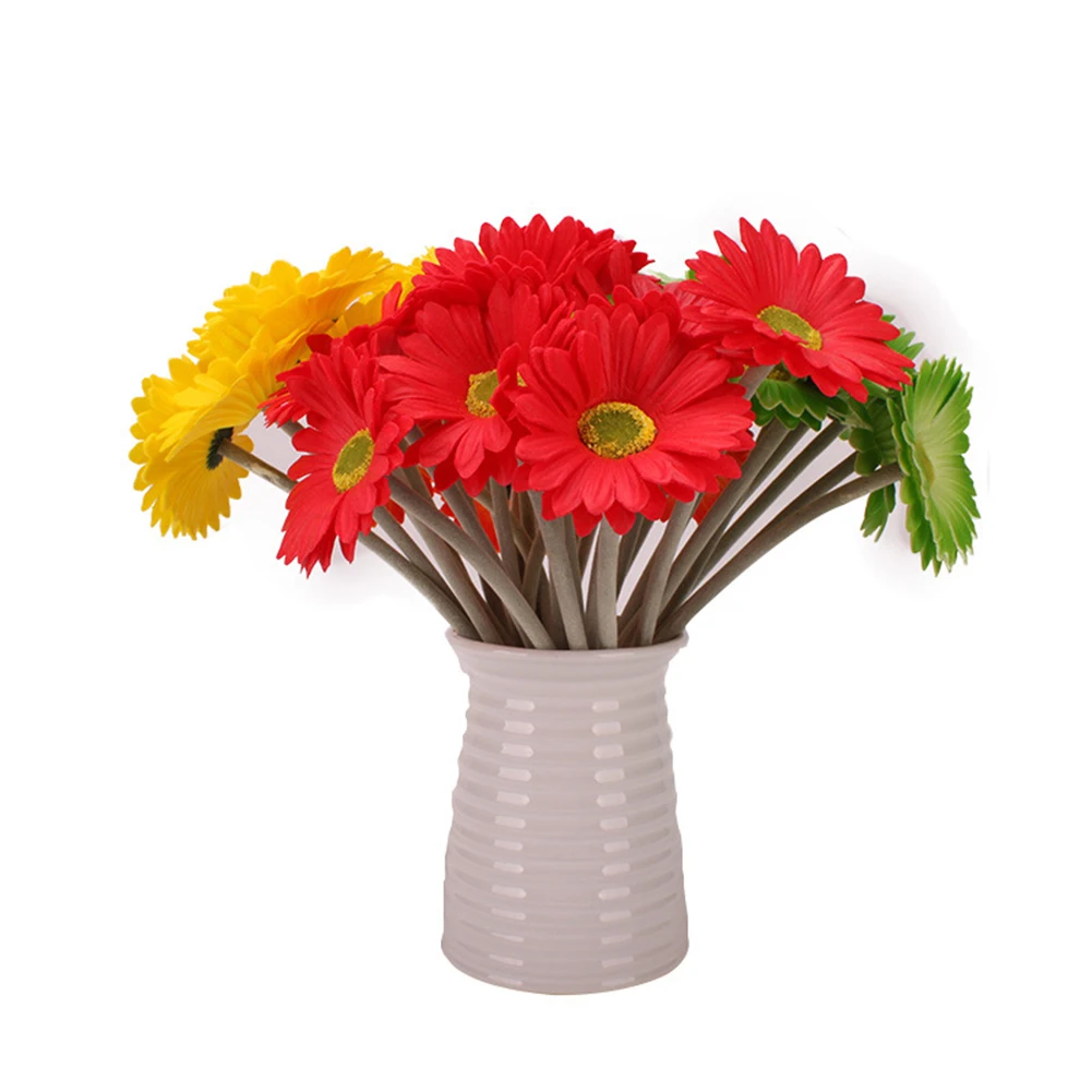 

1pcs Artificial Flowers Gerbera Daisies Chrysanthemum Sunflowers Bouquet Festive Party Supplies Artificial Decorations