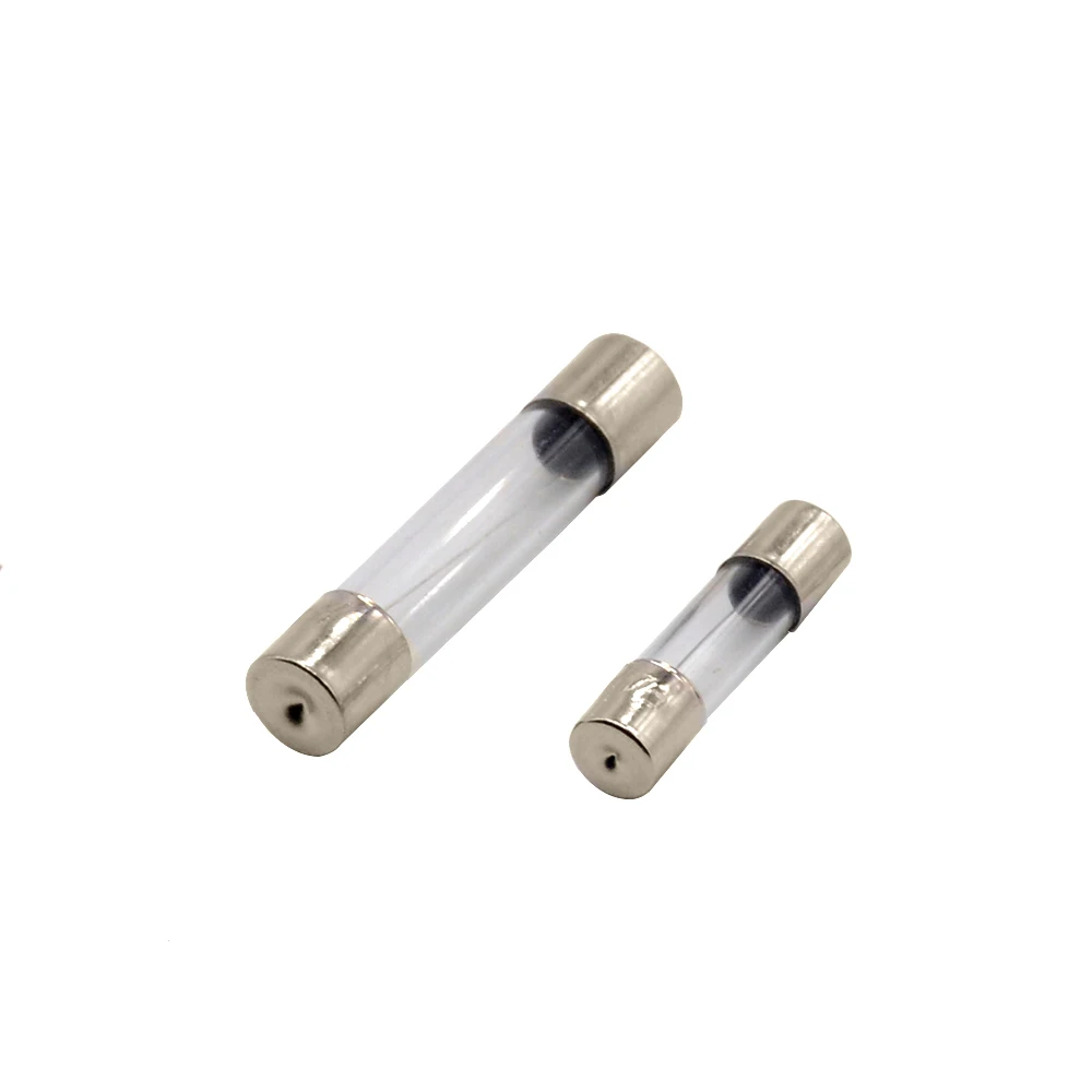 Стеклянные трубные предохранители Fast Blow 5x20 6x30 мм 250 в 0 5 1 2 3 4 6 8 10 15 20 25 30 A шт./лот