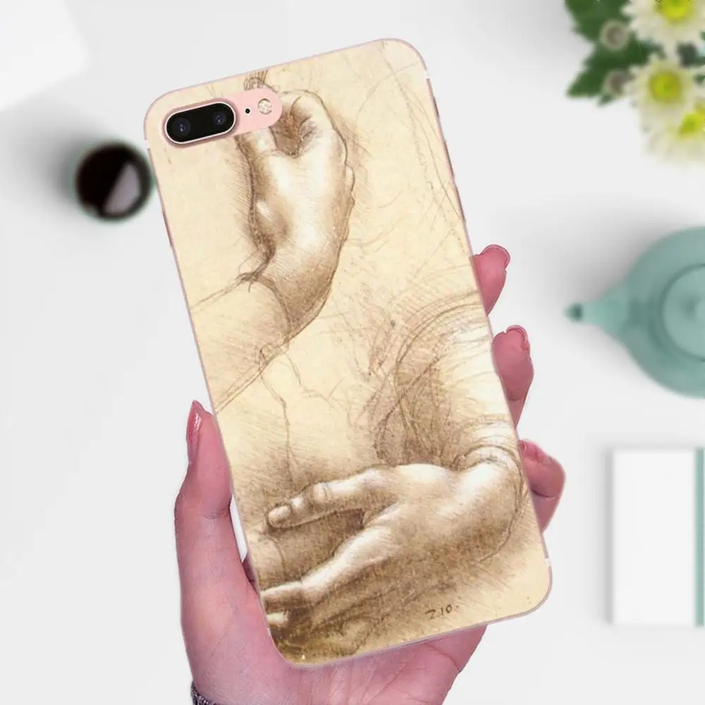 Итальянская художественная картина Leonardo Da Vinci для Galaxy J1 J2 J3 J330 J4 J5 J6 J7 J730 J8 2015 2016 2017