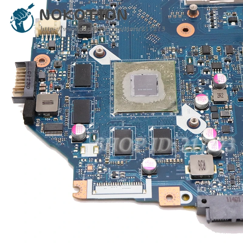 Reviews  NOKOTION P5WS5 LA-6973P For Gateway NV55 NV55S laptop motherboard MBWZK02001 MB.WZK02.001 HD6700M g