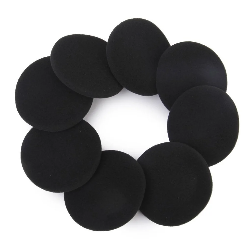 4 Pair 60mm Replacement Ear Foam Earphone Pad Covers for Headset