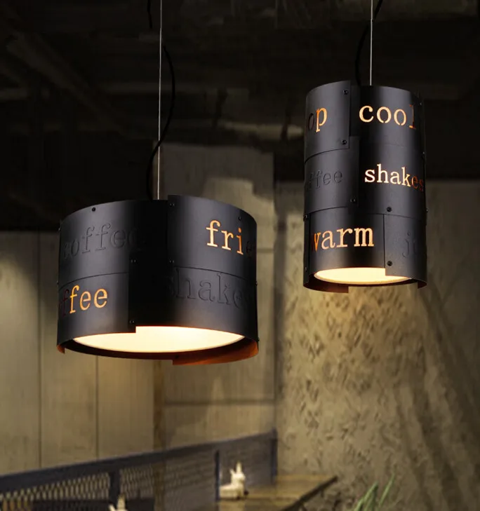 

EuSolis Loft Iron Pendant Lights Lamparas Colgantes Vintage Light Iluminacion Interior Industrial Lighting Hanging Lamp Country