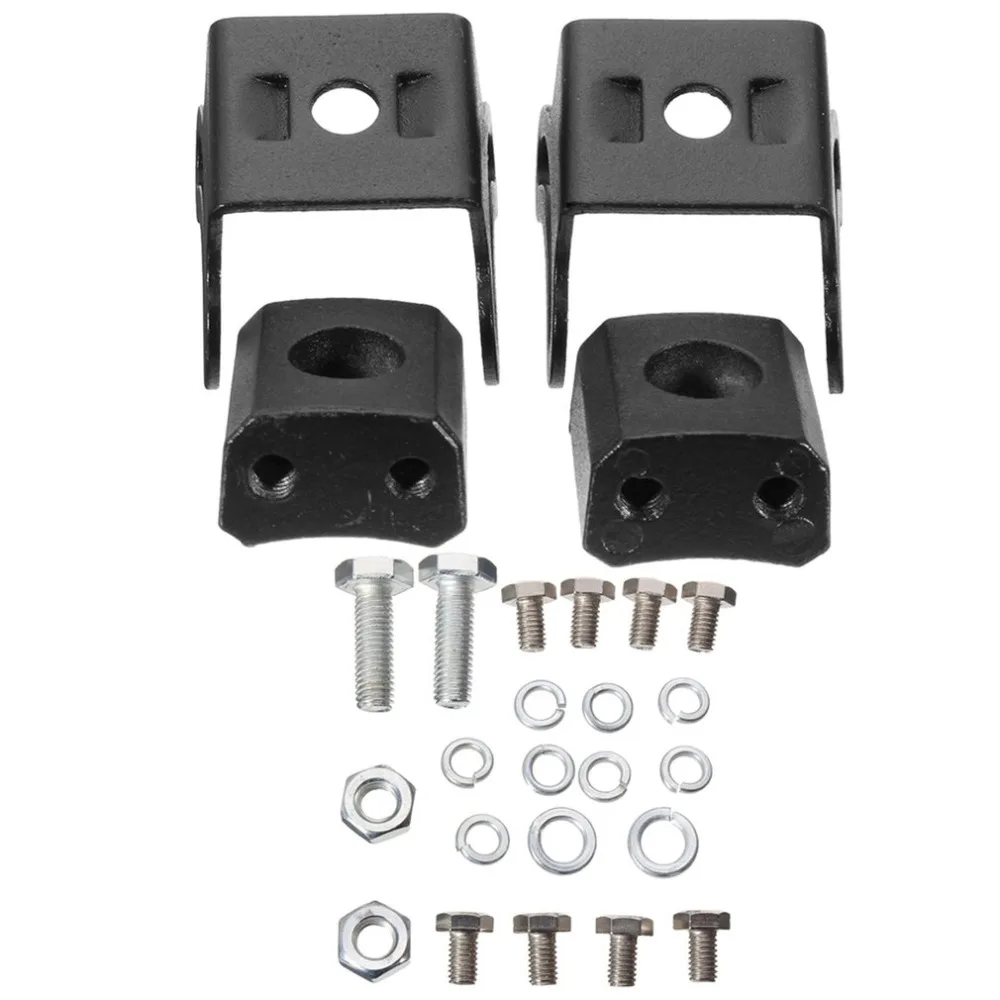 2 Set LED Slide Mount Base Bracket Light Bar Holder Kit For Car Off