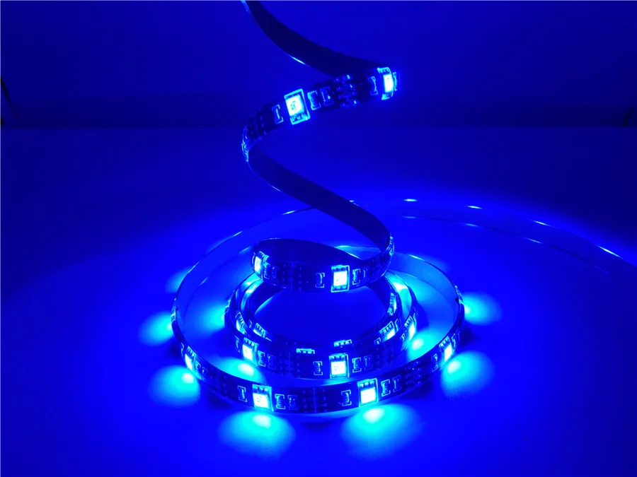 USB 5050 Светодиодные ленты света RGB светодиодный лента 1 м 2 M светодиодный ленты DC 5 V фоновый свет телевизора ленты диод ленты с контроллером
