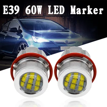 

2019 SKYJOYCE 60W led marker kit E39 E60 E63 E65 E53 E83 E87 led angel eyes LED daytime running marker light E39 LED Angel Eyes