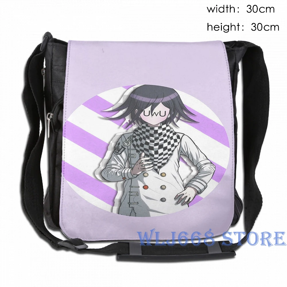 Наплечные сумки с забавным графическим принтом женский рюкзак Danganronpa Kokichi Ouma на