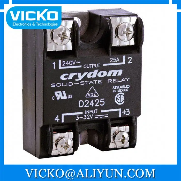 

[VK] D2410-10 RELAY SSR 10A 240VAC DC Relays