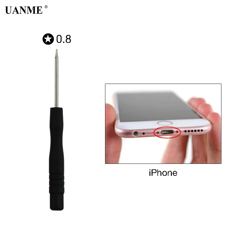 UANME 8 in1Opening набор инструментов для разборки для iPhone X 8 7 6 для samsung отвертка Набор инструментов для ремонта мобильных телефонов