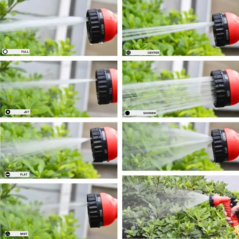 easy to operate Adjustable High Pressure Gun Sprinkler Nozzle Garden Water Car Clean Tool Suitable for watering and car cleaning