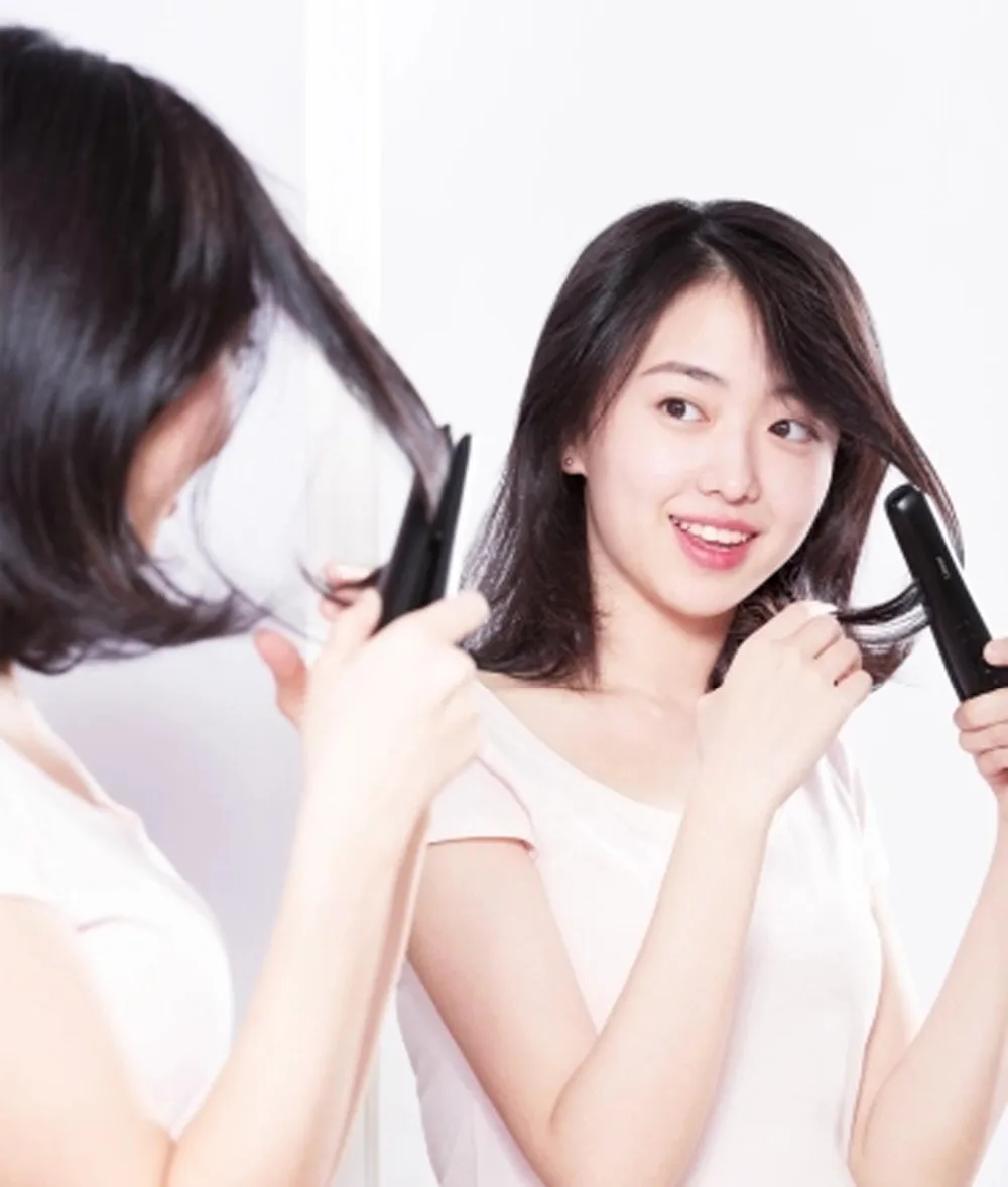 Беспроводной мини-выпрямитель для волос Xiaomi YueLi Lady Girl, расческа, беспроводная, 2500 мА/ч, зарядка через usb, портативный, мощный, подарок для путешествий, офиса
