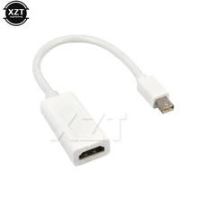 Мини DP к HDMI Кабель-адаптер мини дисплейный Порт Thunderbolt порт конвертер для Macbook Pro Air проектор для ТВ