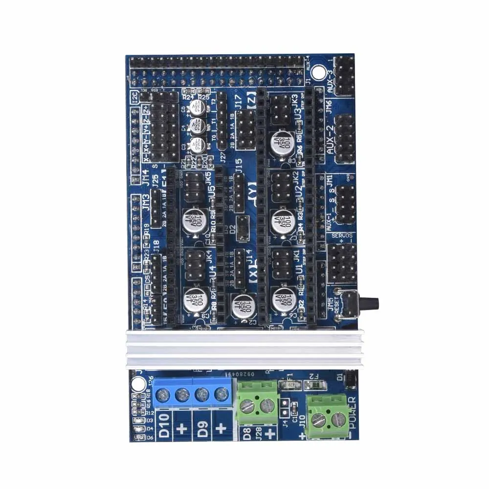 BIQU BIGTREETECH Ramps 1 6 обновление на Reprap ramps 4 5 Совместимость с MKS Gen V1.4 Mega 2560 для деталей 3d