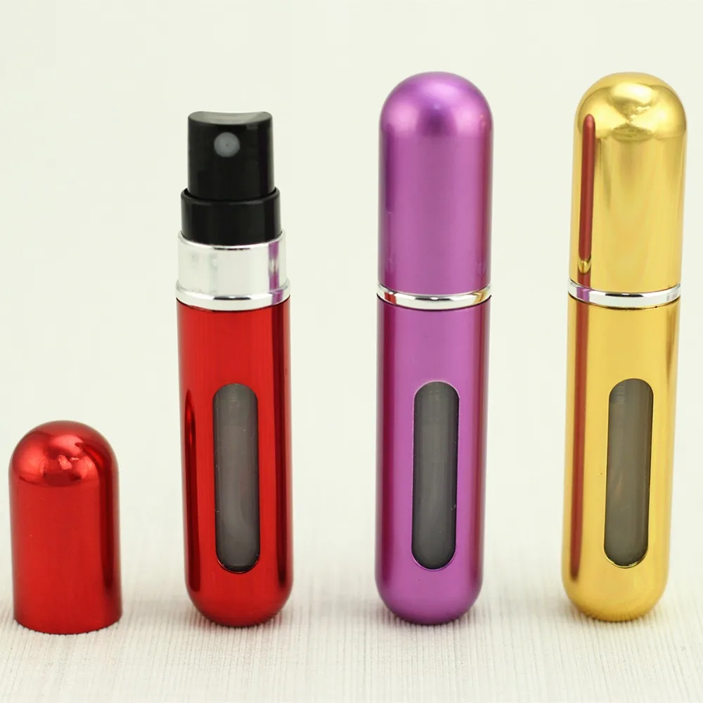 Buy 2 pcs Mini Portable Metal Refillable Perfume