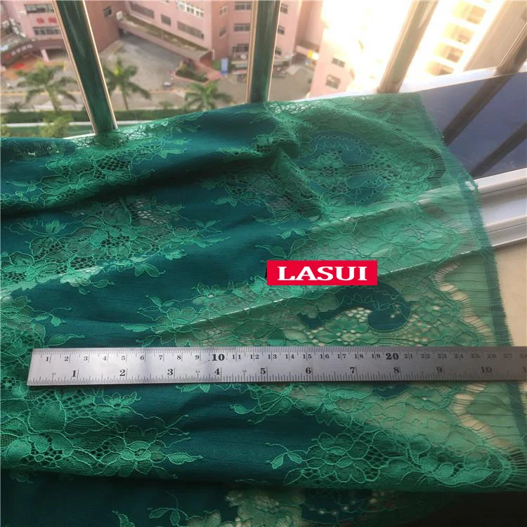 Lasui 1,5 м = 1 шт. высокого качества 23 цвет two-tone красивые ресницы кружевной ткани DIY платье рубашка ткань мягкая кожи C0157