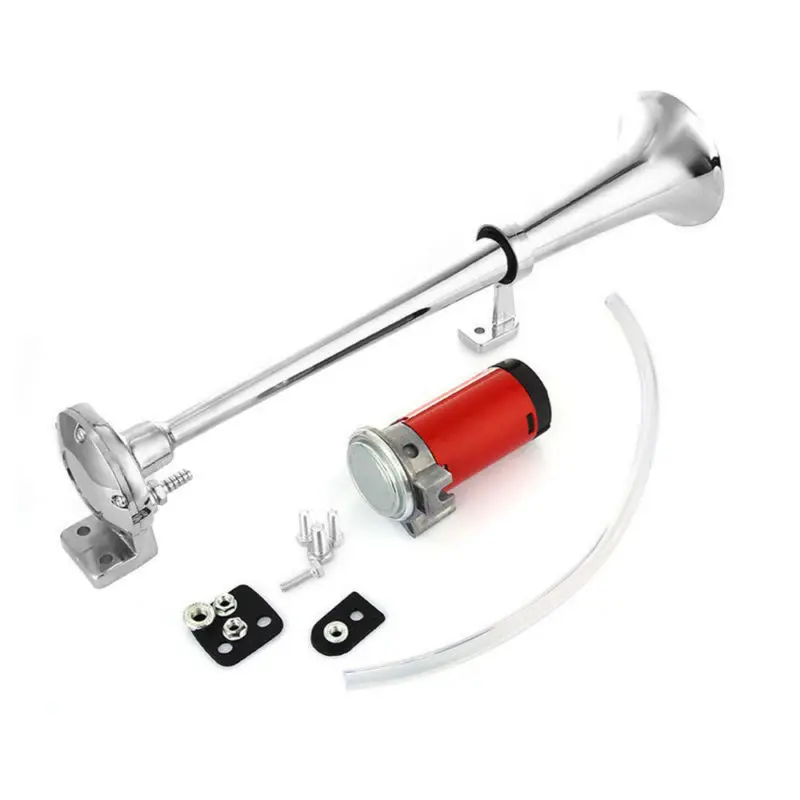 

1x150DB Super Loud 12V Single Trumpet Air Horn Compressor For Car Boat Train