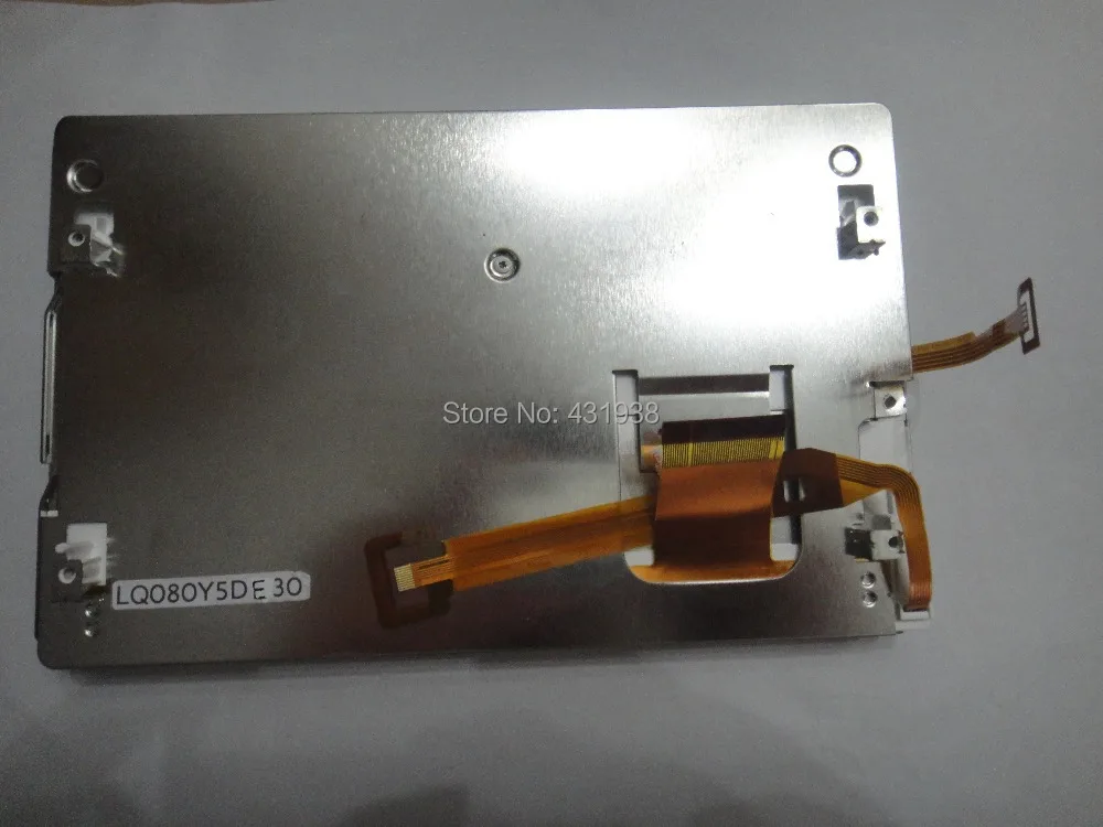 Best original 8 inch LQ080Y5DE30 LCD display panel monitor +Glass Touch Screen panel Digitizer Lens for car DVD player GPS navigation 1