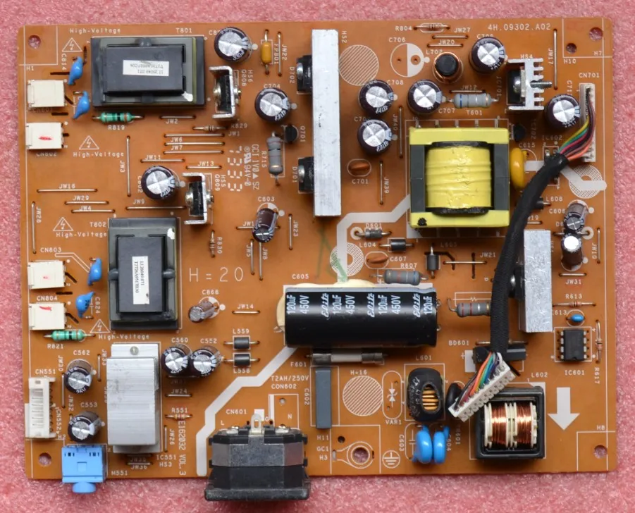 

VW195D power board VW195S high-pressure plate 4H.09302.A02