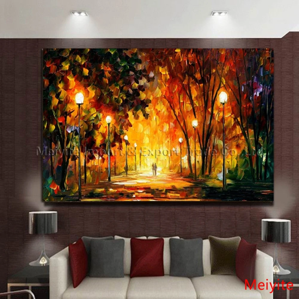 2016 real schilderijen handgeschilderde schilderij olie canvas ...