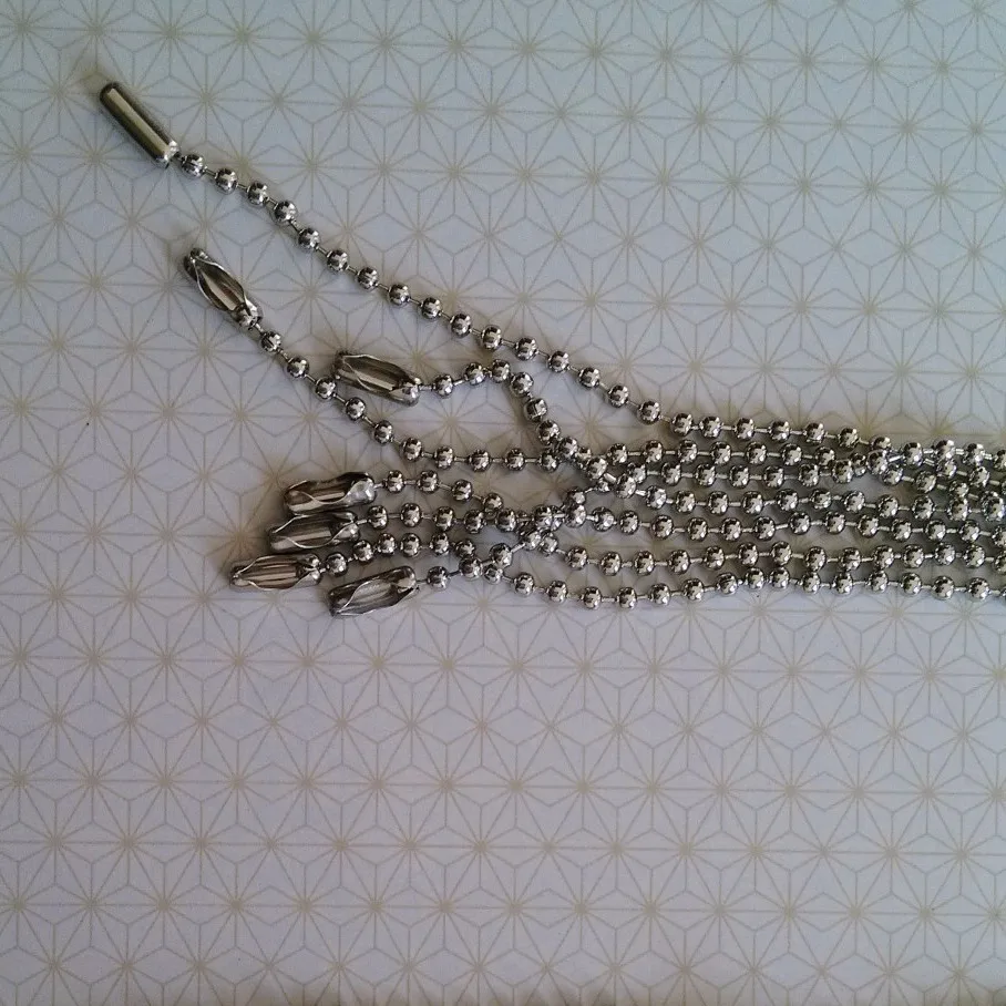 

Wholesale 200 Pcs 2.4MM 60cm Sliver Iron Metal Bead Chain Necklace Fashion Metal Necklace Chains