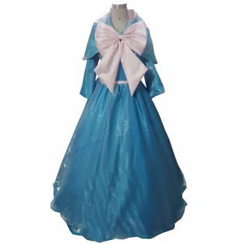 

2018 Fairy Godmother Cosplay Costume Gown Cinderella Godmother for Adult Women Dresses Halloween Party Custom Made Plus Size Cos
