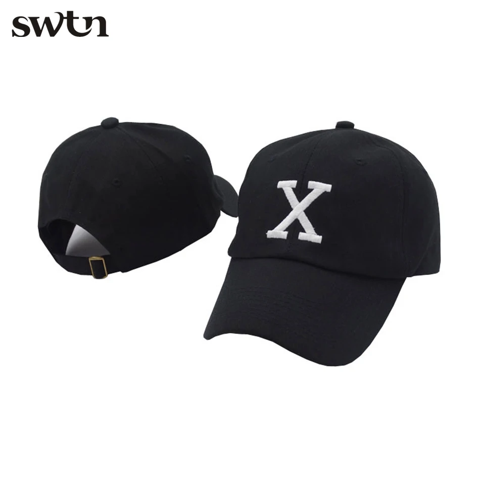 

2017 SWTN Malcolm X Cap The Latest Black Custom Unstructured Baseball Cap Dad Hat Any Means Commemorate Hat Men Women Snapback
