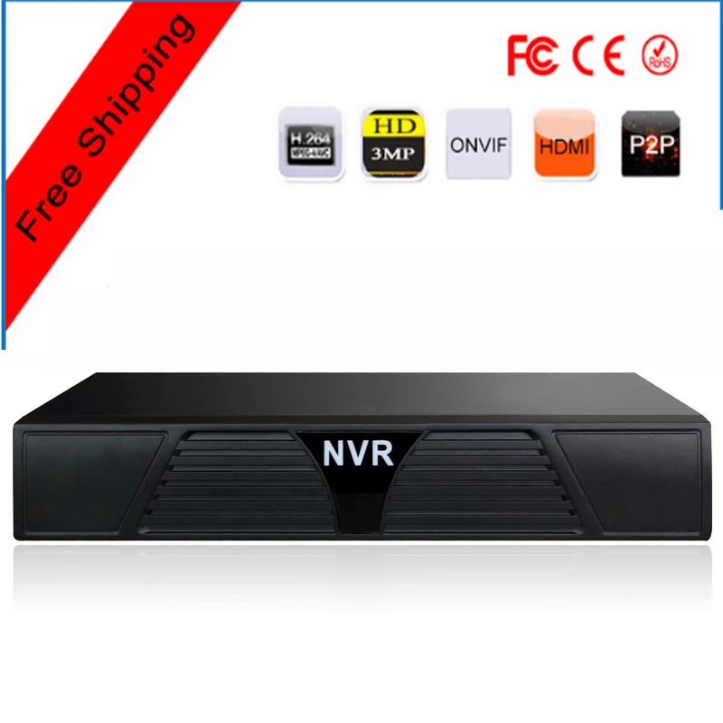 

Low Cost 16ch HD H264 ONVIF Network Video Recorder NVR with Motion Detection & SATA HDD for Local Recording