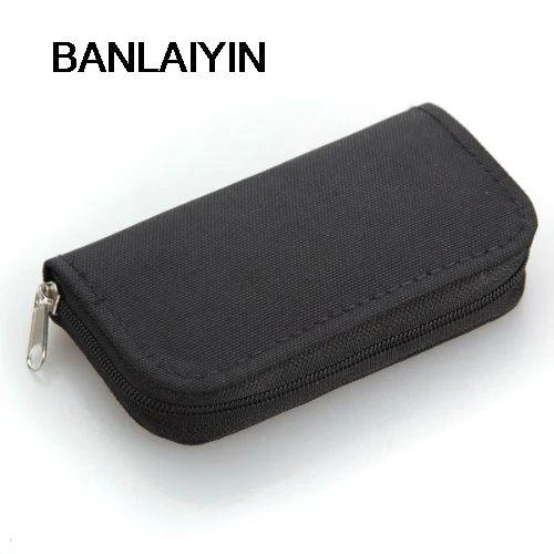 22 Slots Case Pouch Holder Wallet For SD SDHC MMC CF Micro Memory Card | Багаж и сумки