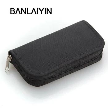 

22 Slots Case Pouch Holder Wallet For SD SDHC MMC CF Micro SD Memory Card