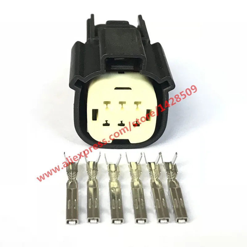 10 комплектов 33472-0601 Molex 6-контактный Женский Водонепроницаемый Автомобильный