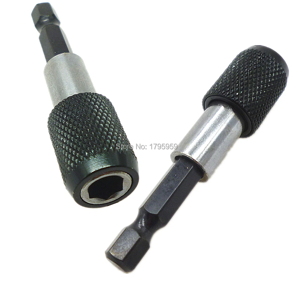 1/4" Hex Shank Quick Release Screwdriver Bit Holder Tool 60mm