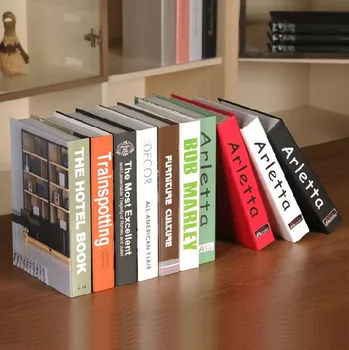 

10pc Book bridal photography study simulation bookcase props simulation fake fake box mold decoration book