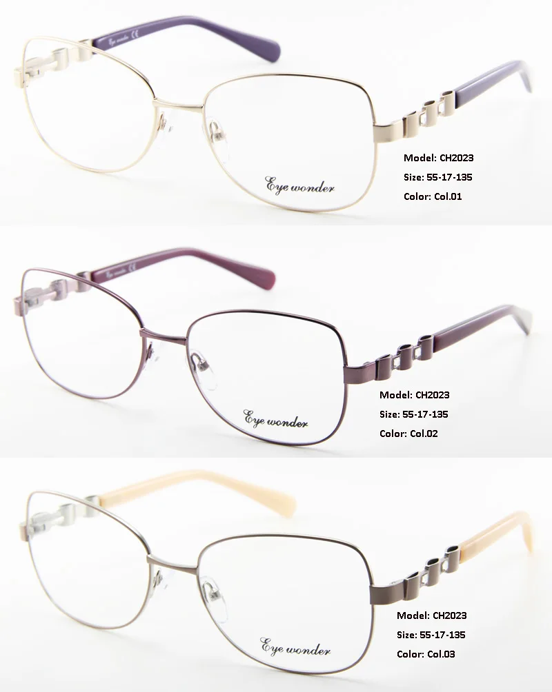

Eye wonder Women's Fashion Designer Optical glasses frames Oculos de grau Eyes
