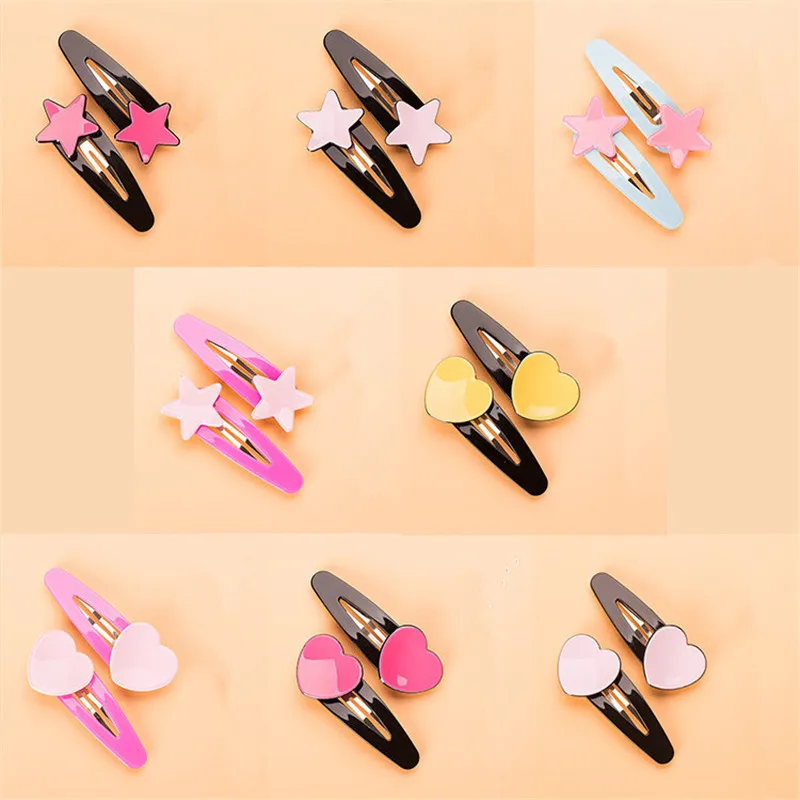 1 пара детские акриловые заколки для волос 20 цветов|hairclips|accessories makeaccessories saxophone |