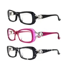 Очки Рамки для Для женщин глаз Очки Рамки модные Винтаж Роза ультра-легкий Очки близорукости черный