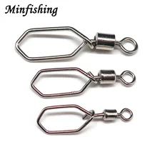 Minfishing 200 шт./лот шариковый Вертлюг оснастки MS+ FX рыболовные Вертлюг, Карп рыболовные снасти размер 2 4 6 рыболовное оборудование