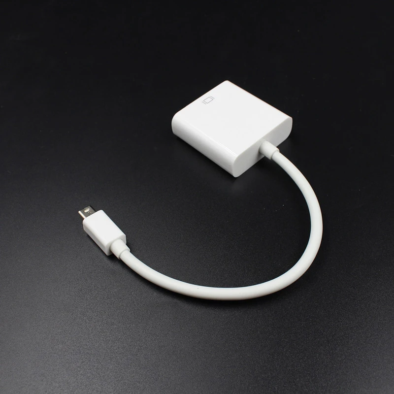 Mayitr 1 шт. 2 цвета Мини DP к VGA видео адаптер 1080p порт дисплея Thunderbolt кабели для Apple Macbook