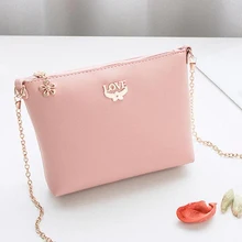 

2018 Fashion Messenger Phone Bags For Women Solid Zipper Coin Purse Shoulder Crossbody clutch Korean Style Bag Bolsas Feminina