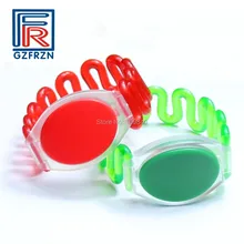 100 шт/партия 13,56 МГц Ntag216 888 байт наручный браслет NFC водонепроницаемый пластиковый браслет для NFC оплаты билета