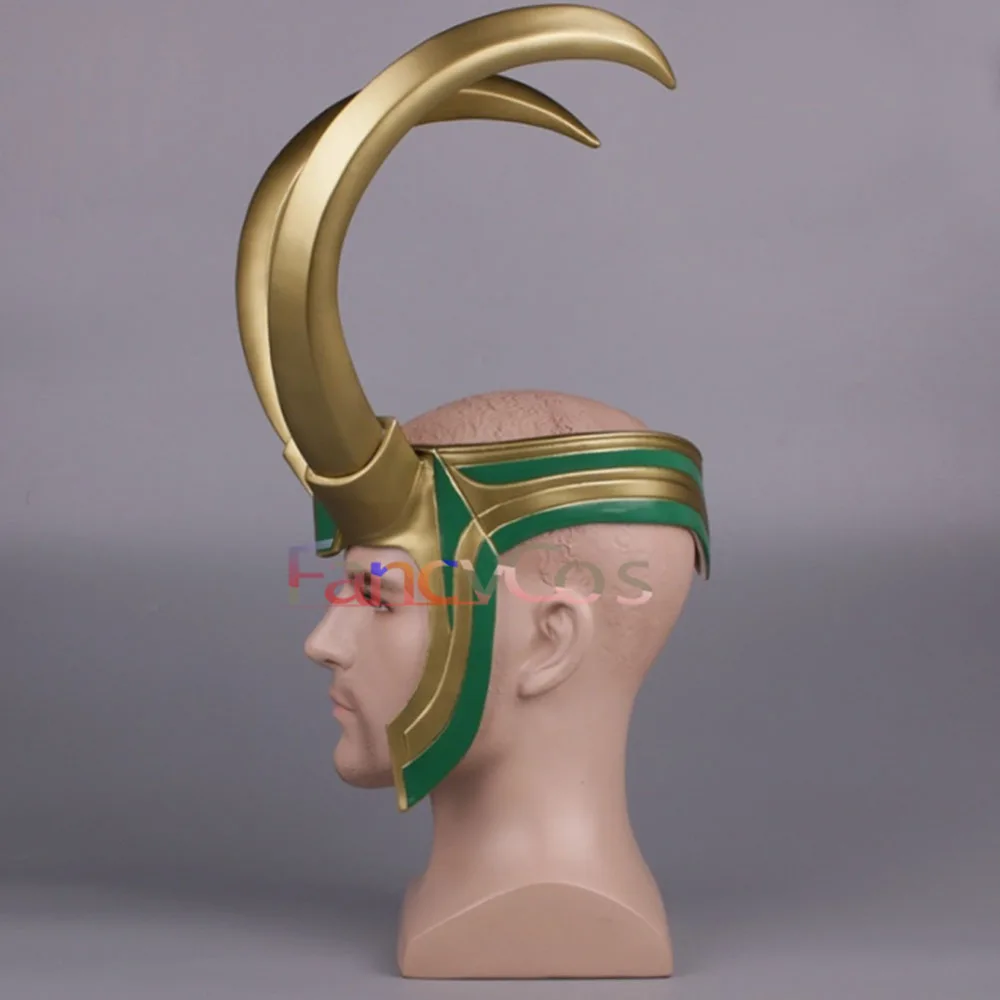 Thor  Ragnarök  Loki Laufeyson Mask Cosplay Helmet Halloween PVC Mask Props Gifts Mask High Quality 2