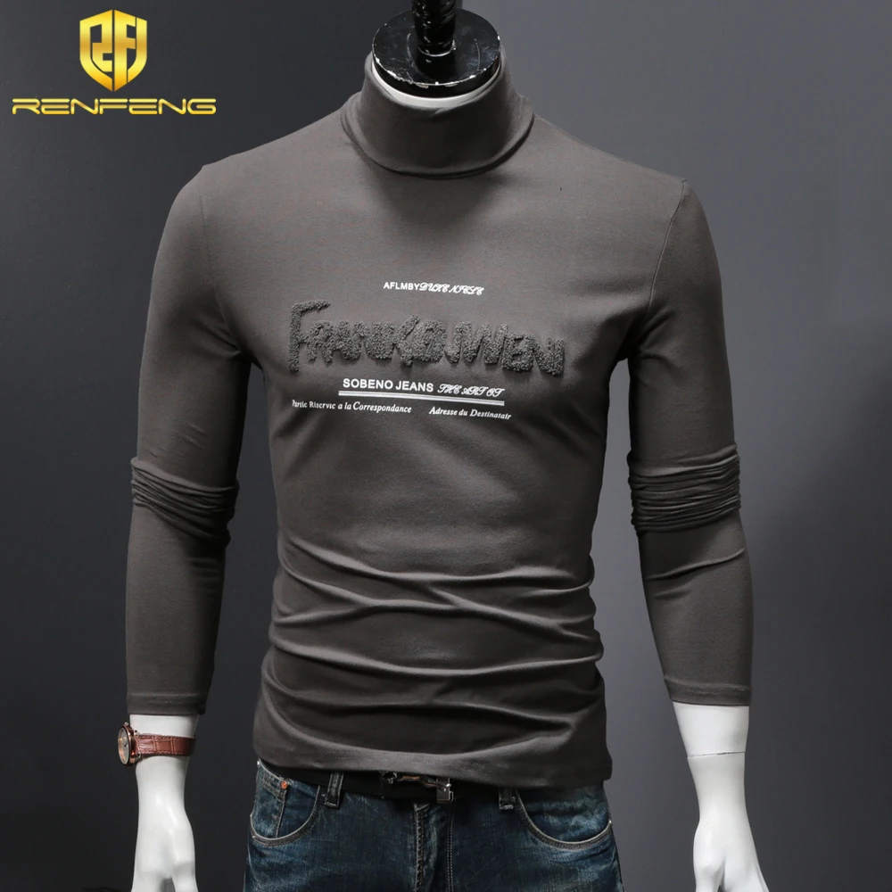 long sleeve top for men underwear warm shirt 2018 t shirts winter thermal clothing christmas jumper undershirts pullover mens (9)