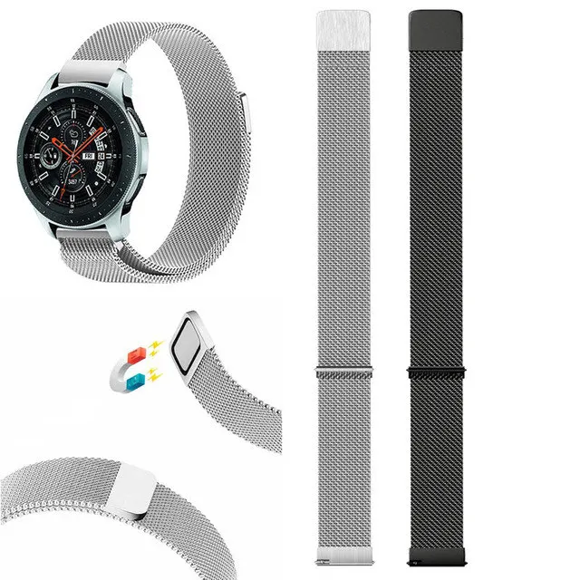 Milanese Magnetic Loop Watch Band Strap For Samsung Galaxy
