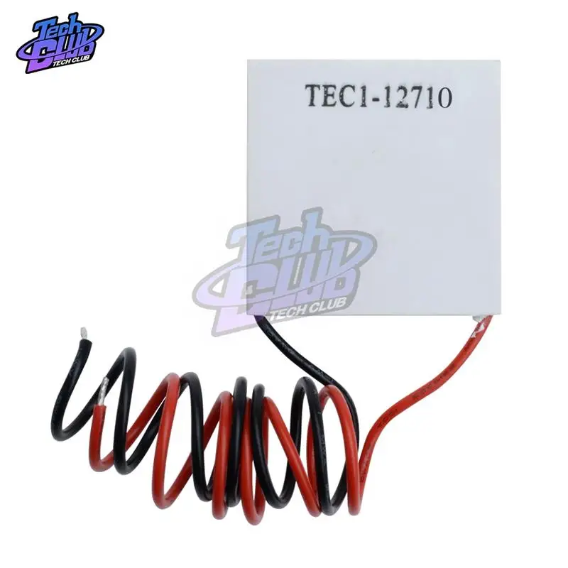 TEC1 Thermoelectric Cooler Peltier TEC1-12705 TEC1-12706 TEC1-12710 TEC1-12715 40*40MM 12V Peltier Elemente Module - Цвет: TEC1-12710