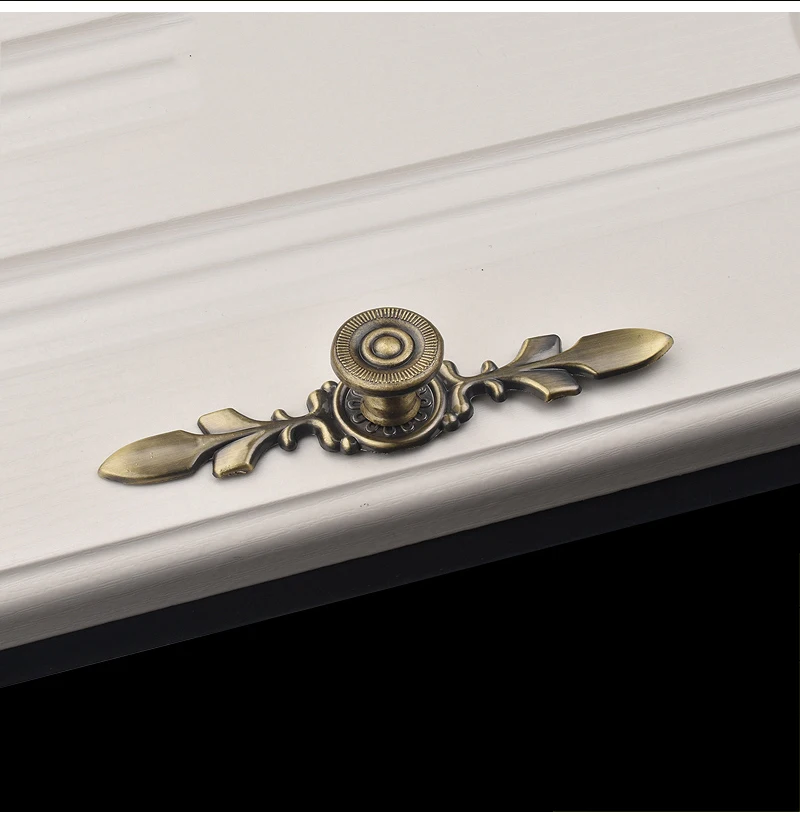 KAK 120 мм бронзовые ручки для кухонных дверей, шкаф из цинкового сплава, Европейский современный шкаф для одежды, мебельный ящик, ручки для шкафа, фурнитура