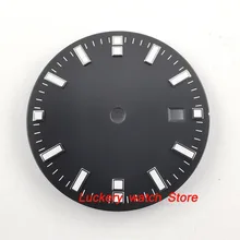 31,5 мм черный стерильный циферблат подходит 2836 2813 Miyota 82 серии movement-BP33