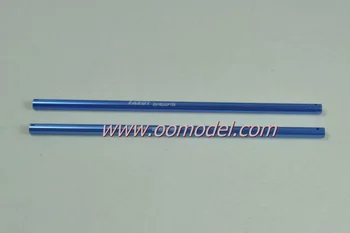 

2pcs Tarot 250 spare parts MS25030 Tail BooM Blue/Black FreeTrack Shipping