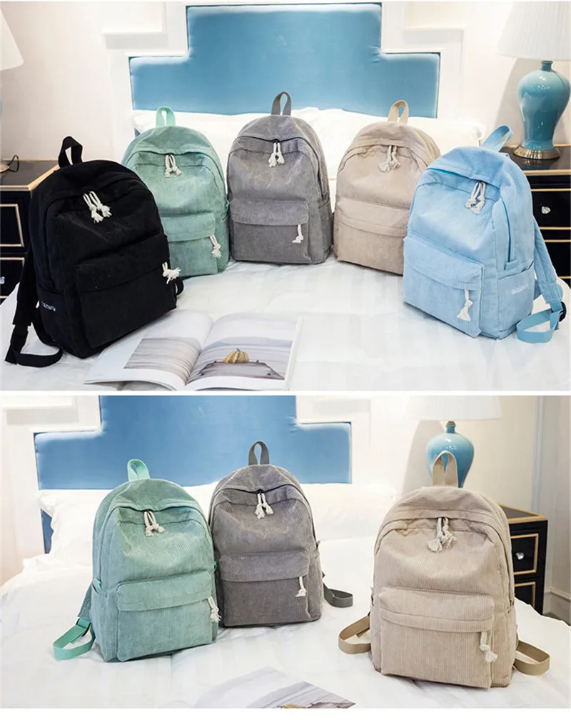 fabric backpack women's