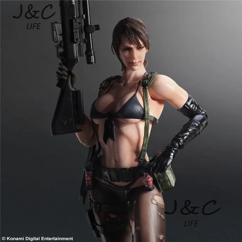 New Metal Gear Solid 5 Quiet Action Figure Game Figure 27cm PVC Model Collect Anime Model Toys kids toys For Gift New Metal Gear Solid 5 Quiet Action Figure Game Figure 27cm PVC Model Collect Anime Model Toys kids toys For Gift