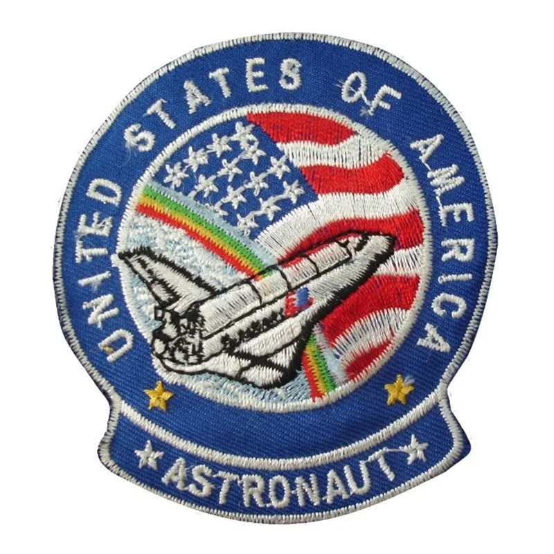 

Patches For Clothing Astronaut Iron On Patch Motif Applique Usa Space Mission Aeronautical Decal 3.2 X 2.9 Inches (8 7.3 Cm)