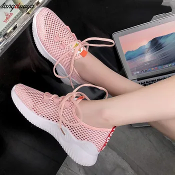

cushioning running shoes women sport shoes casual breathable sneakers women mesh breathable sneakers basket femme