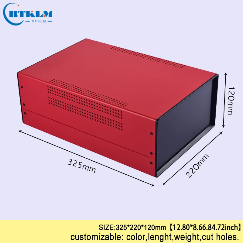 Железный корпус для проекта diy чехол для прибора PCB дизайн провода Соединительная коробка IP54 железная электрическая коробка распределительная коробка 325*220*120 мм